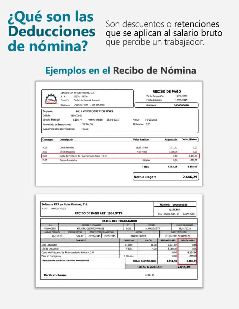 Qué Son Las Deducciones De Nómina Y Cómo Se Aplican 4120